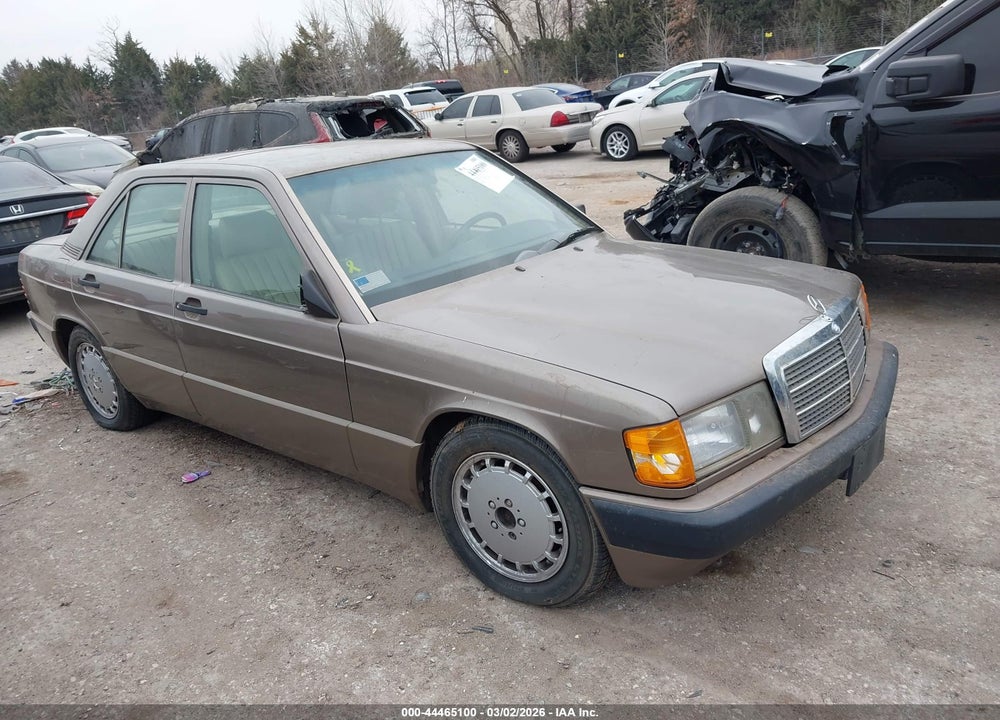 1990 MERCEDES-BENZ 190 E 2.6 VIN: WDBDA29D1LF699834