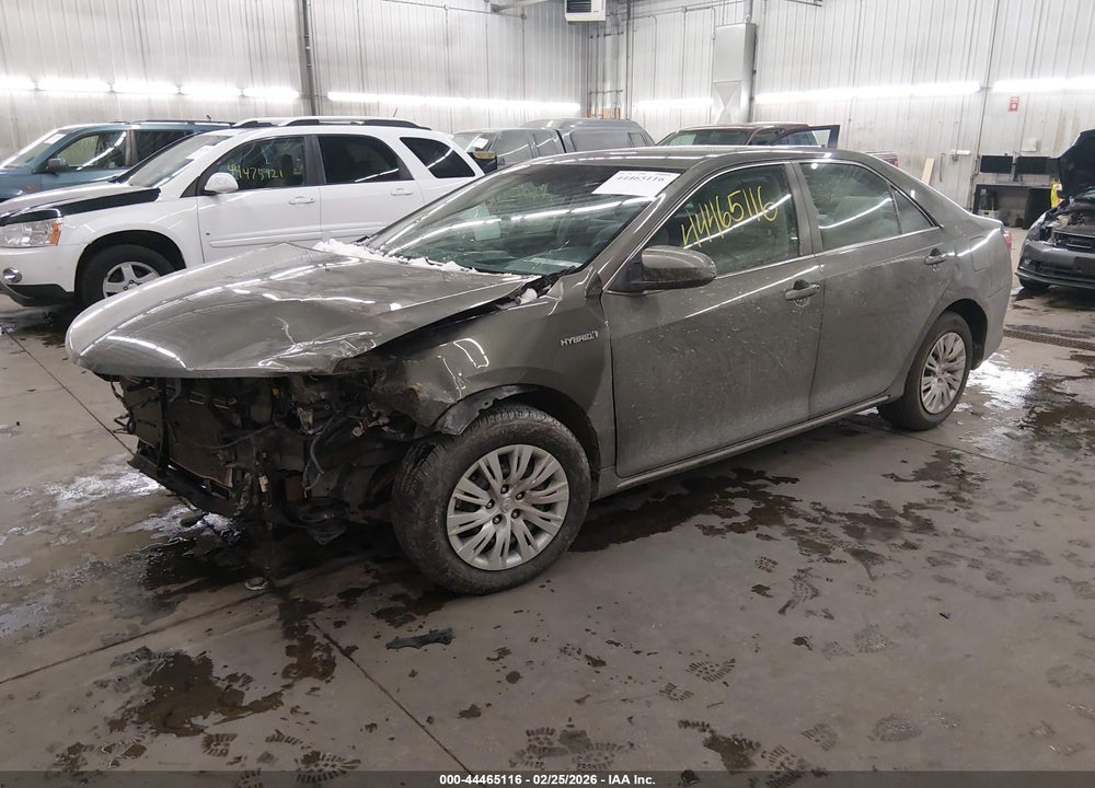 2013 TOYOTA CAMRY HYBRID LE VIN: 4T1BD1FK2DU087731
