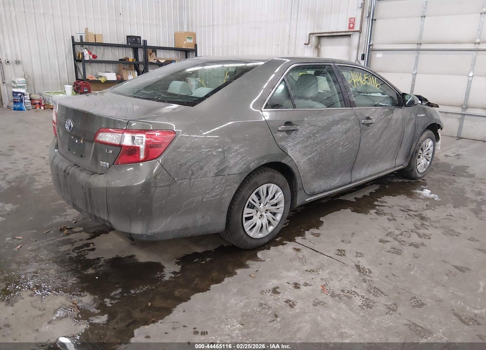 2013 TOYOTA CAMRY HYBRID LE VIN: 4T1BD1FK2DU087731