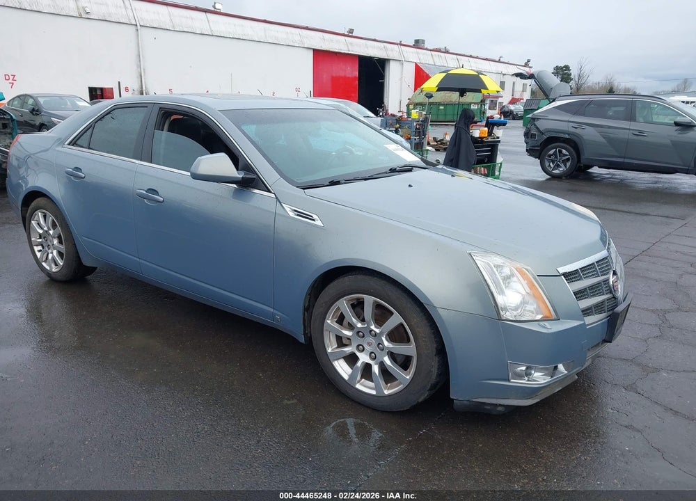 2008 CADILLAC CTS STANDARD VIN: 1G6DP57V480107207