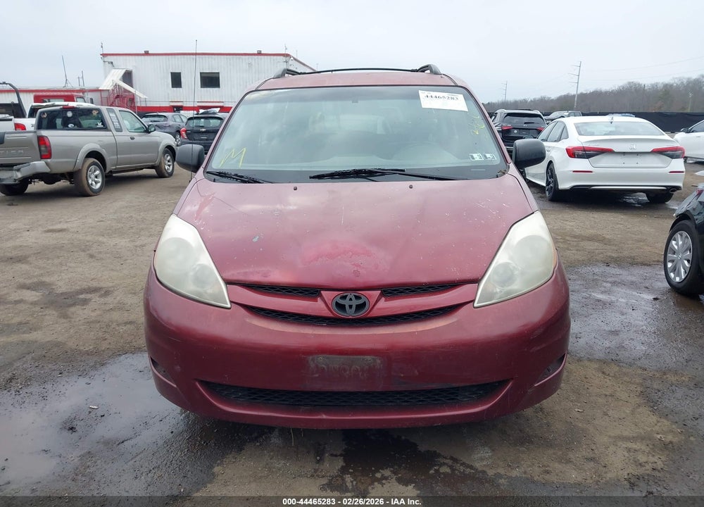 2007 TOYOTA SIENNA CE VIN: 5TDZK23CX7S086881