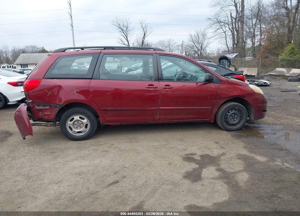 2007 TOYOTA SIENNA CE VIN: 5TDZK23CX7S086881