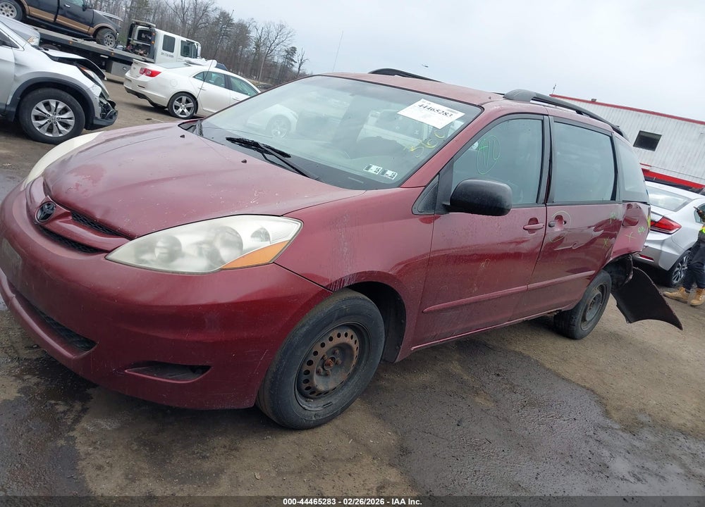 2007 TOYOTA SIENNA CE VIN: 5TDZK23CX7S086881