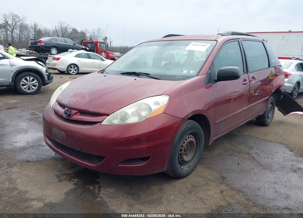 2007 TOYOTA SIENNA CE VIN: 5TDZK23CX7S086881
