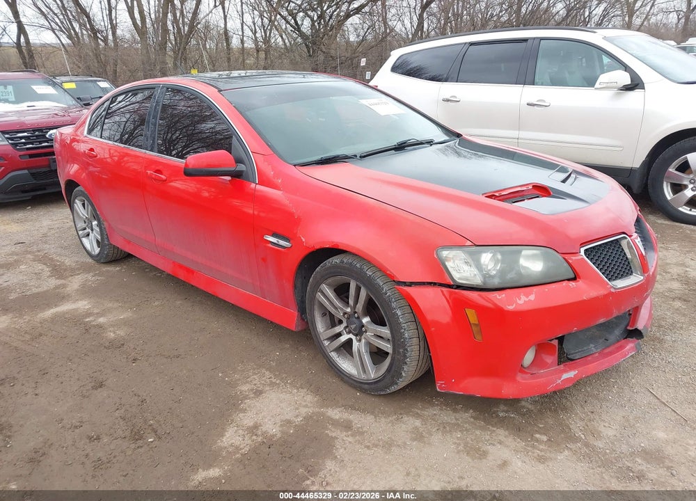 2008 PONTIAC G8 VIN: 6G2ER57758L141210