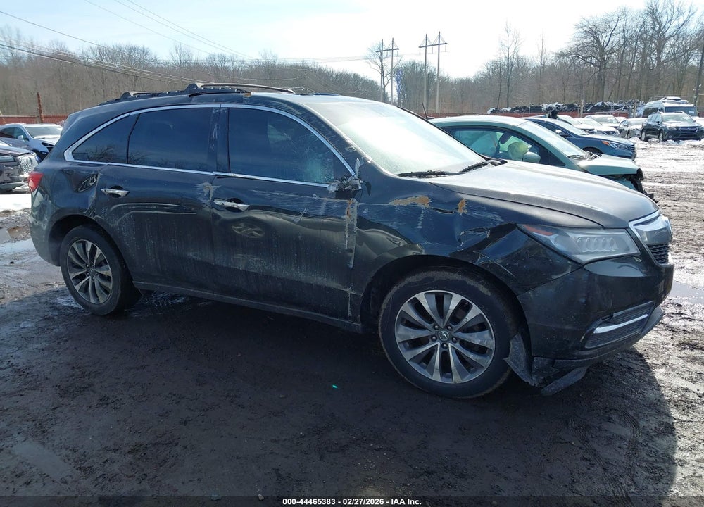 2015 ACURA MDX TECHNOLOGY PACKAGE VIN: 5FRYD4H48FB026490