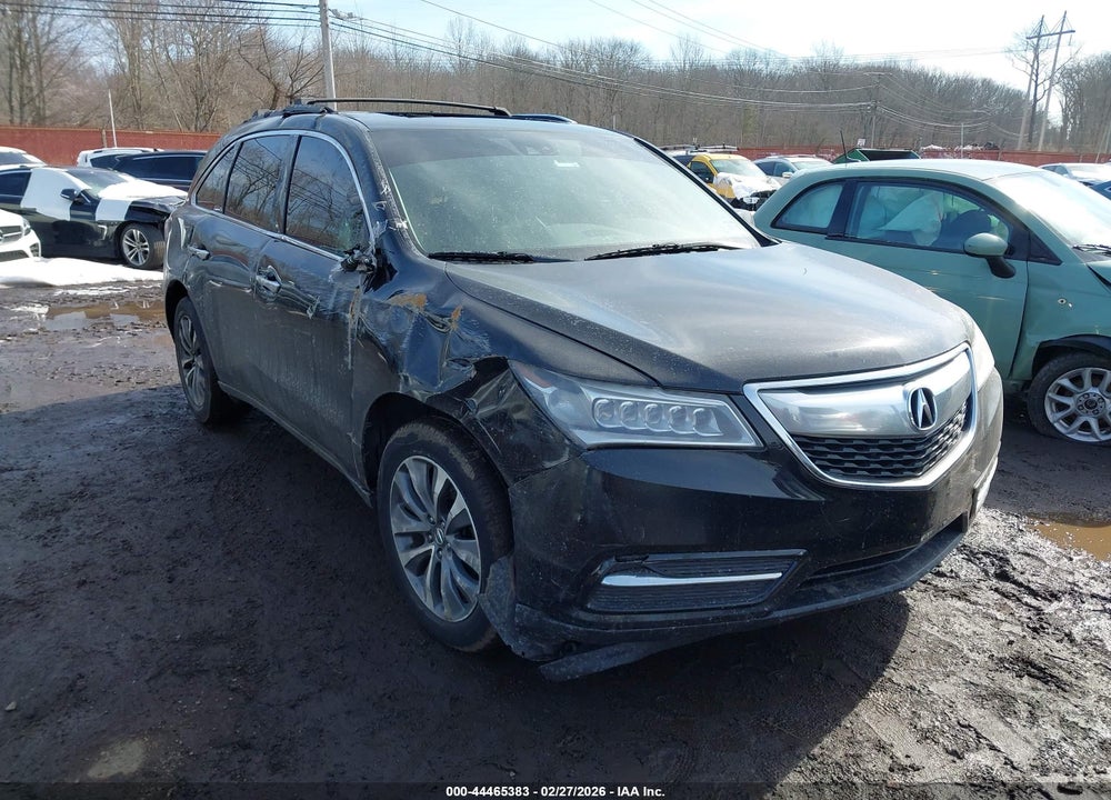 2015 ACURA MDX TECHNOLOGY PACKAGE VIN: 5FRYD4H48FB026490