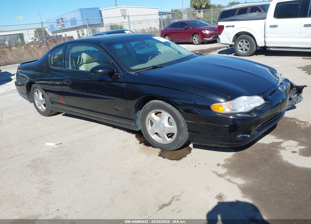 2001 CHEVROLET MONTE CARLO SS VIN: 2G1WX15K419120647