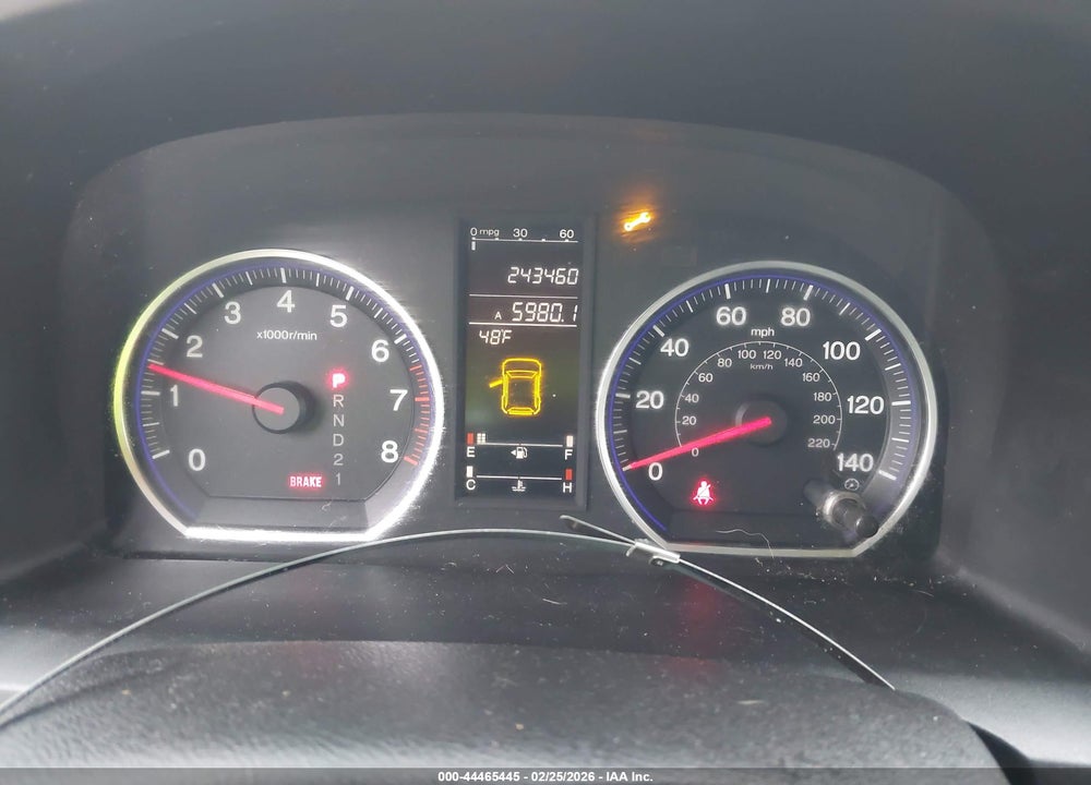 2008 HONDA CR-V EX VIN: JHLRE48578C002745