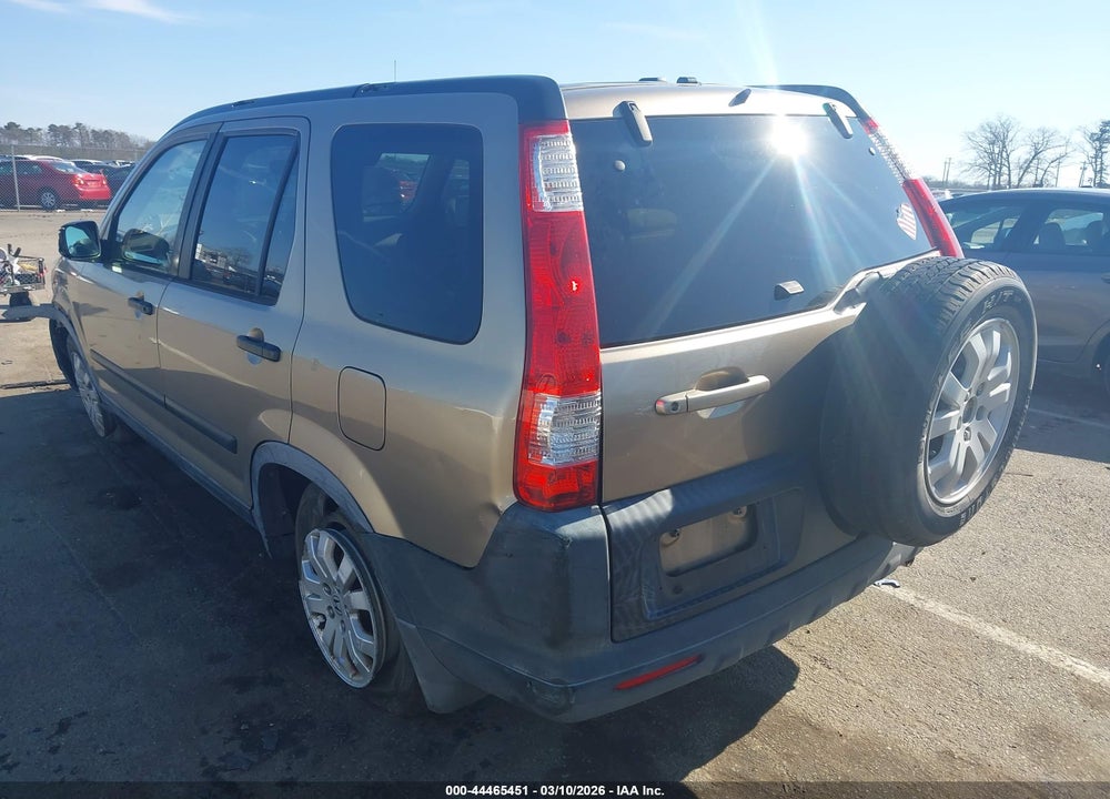 2006 HONDA CR-V EX VIN: JHLRD78826C005287