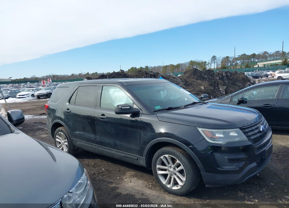 2016 FORD UTILITY POLICE INTERCEPTOR VIN: 1FM5K8ARXGGB13138