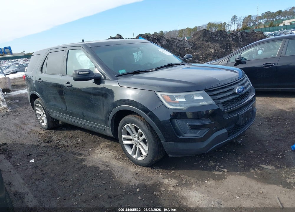 2016 FORD UTILITY POLICE INTERCEPTOR VIN: 1FM5K8ARXGGB13138