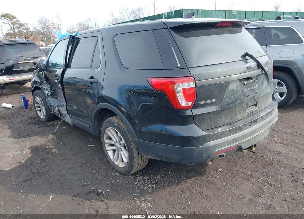 2016 FORD UTILITY POLICE INTERCEPTOR VIN: 1FM5K8ARXGGB13138