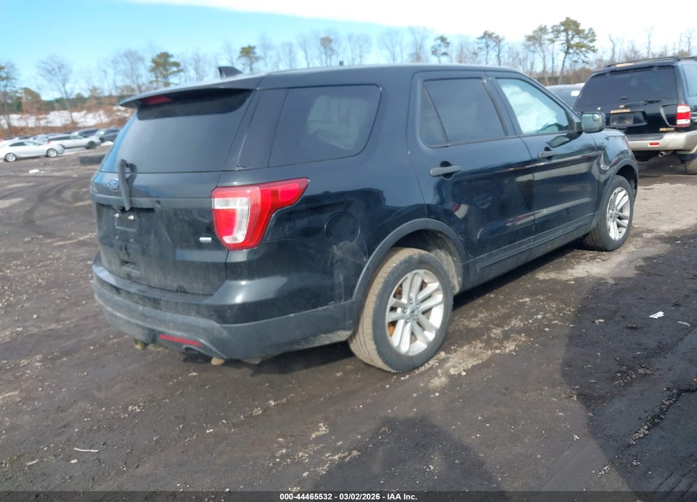 2016 FORD UTILITY POLICE INTERCEPTOR VIN: 1FM5K8ARXGGB13138