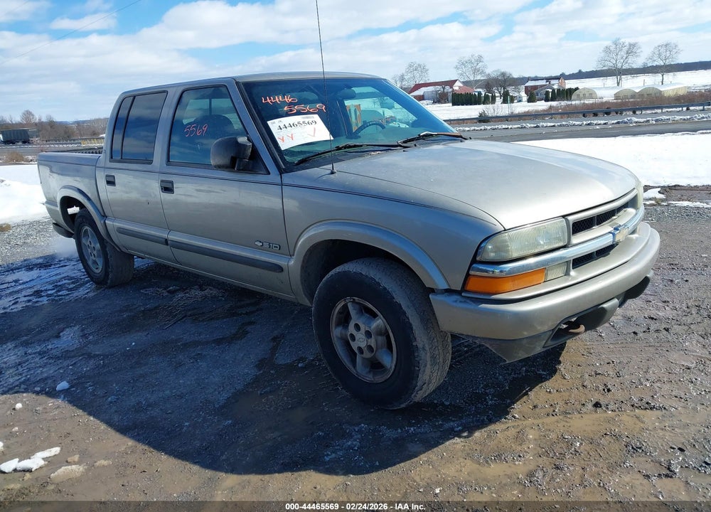 2004 CHEVROLET S-10 LS VIN: 1GCDT13XX4K145502