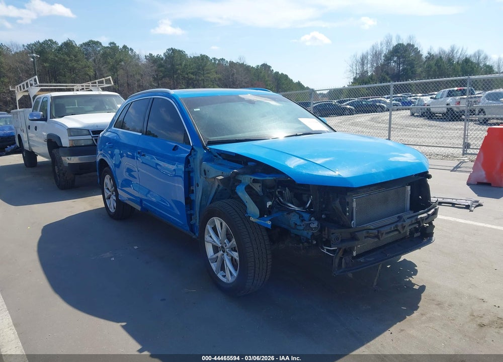 2023 AUDI Q3 PREMIUM 45 TFSI S LINE QUATTRO TIPTRONIC VIN: WA1DECF39P1139807