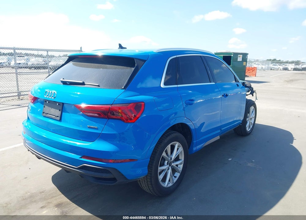 2023 AUDI Q3 PREMIUM 45 TFSI S LINE QUATTRO TIPTRONIC VIN: WA1DECF39P1139807