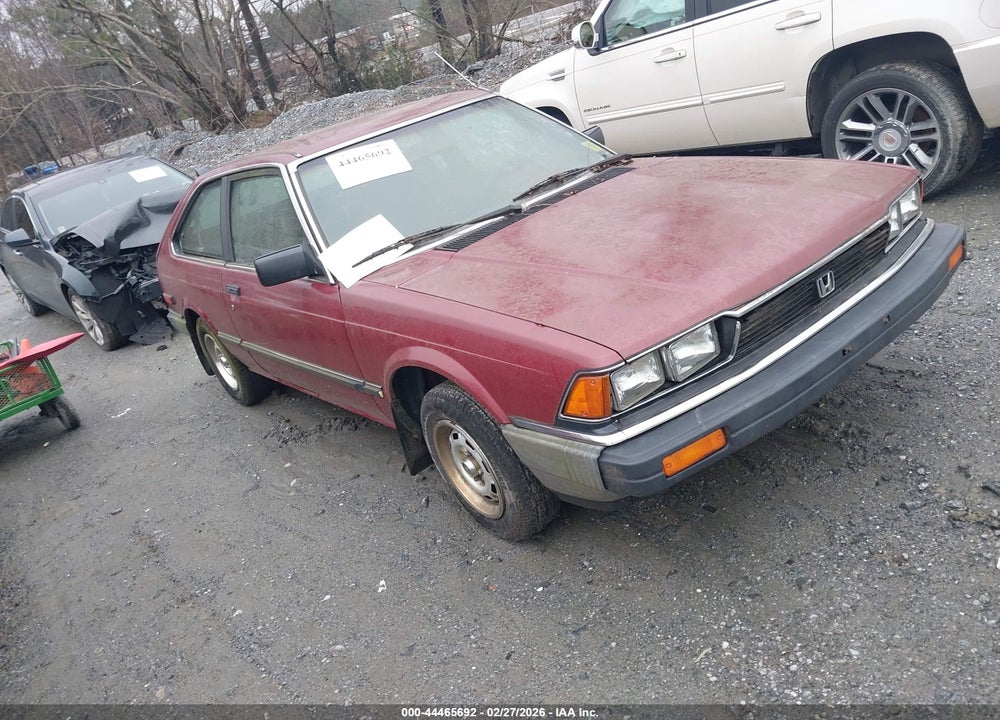 1983 HONDA ACCORD LX VIN: JHMSZ5336DC121961