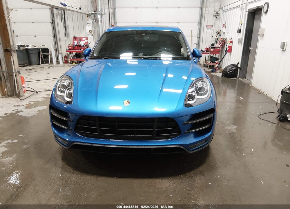 2016 PORSCHE MACAN TURBO VIN: WP1AF2A5XGLB91832