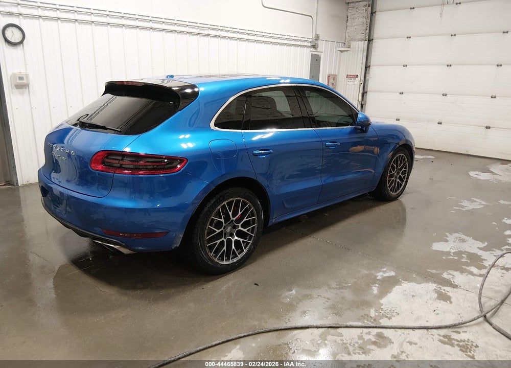 2016 PORSCHE MACAN TURBO VIN: WP1AF2A5XGLB91832
