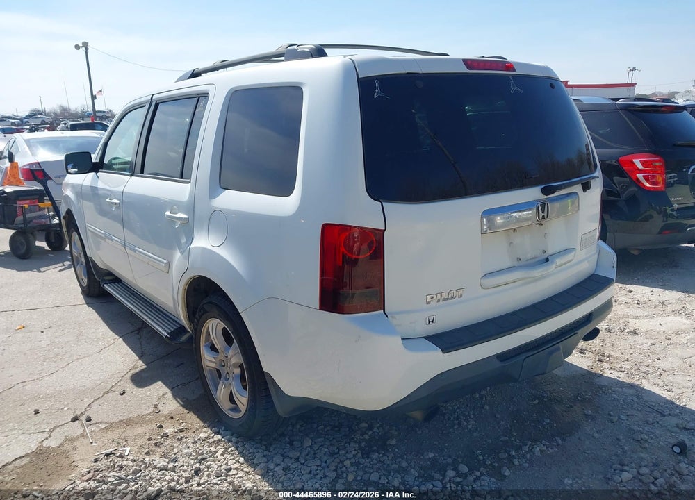 2012 HONDA PILOT EX-L VIN: 5FNYF3H66CB006208