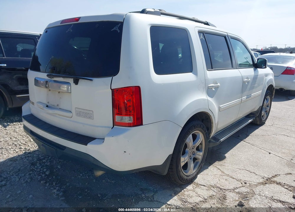 2012 HONDA PILOT EX-L VIN: 5FNYF3H66CB006208