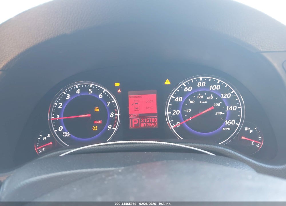 2008 INFINITI G35 JOURNEY VIN: JNKBV61E48M224463
