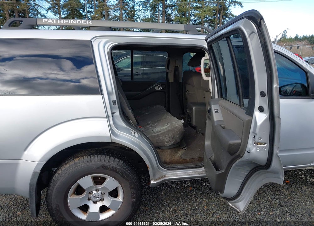2012 NISSAN PATHFINDER LE/S/SILVER/SV VIN: 5N1AR1NB5CC612249