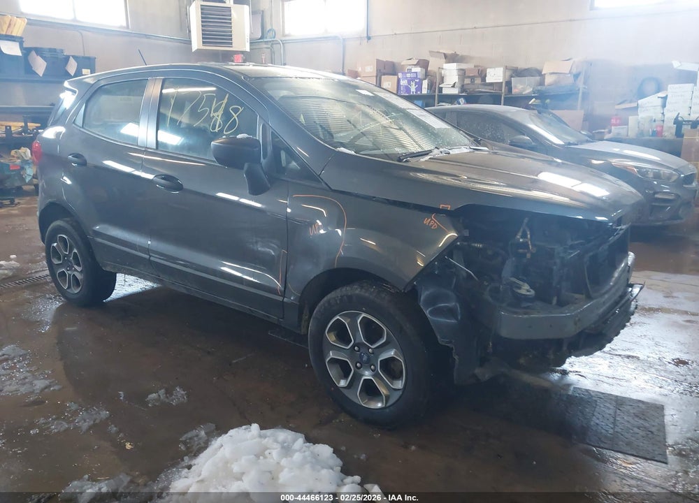 2022 FORD ECOSPORT S VIN: MAJ6S3FL7NC471792