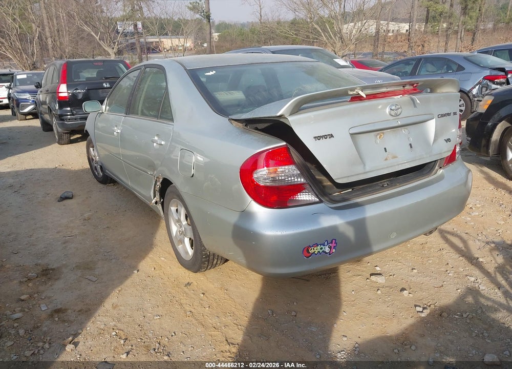 2003 TOYOTA CAMRY SE V6 VIN: JTDBF32KX30110680