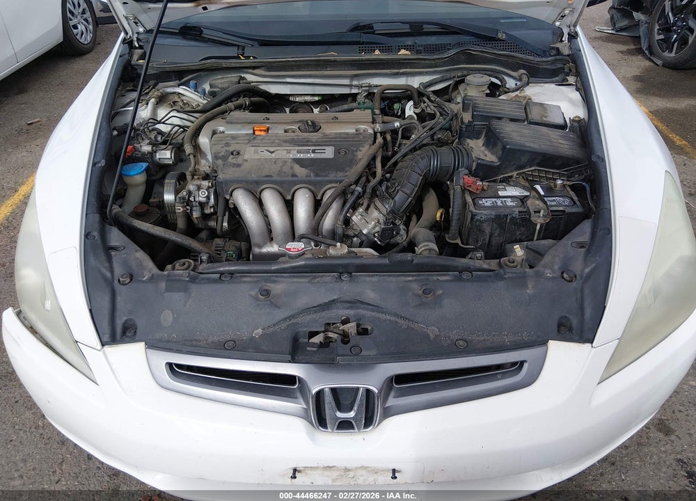 2004 HONDA ACCORD 2.4 EX VIN: 1HGCM56844A163411