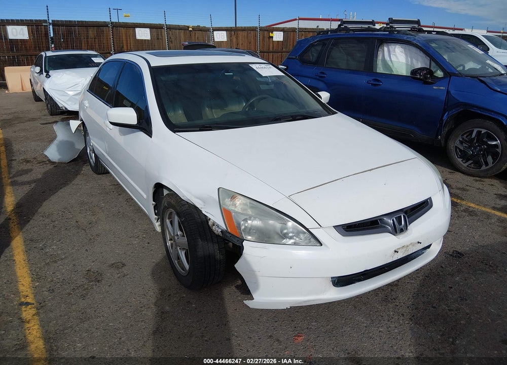 2004 HONDA ACCORD 2.4 EX VIN: 1HGCM56844A163411