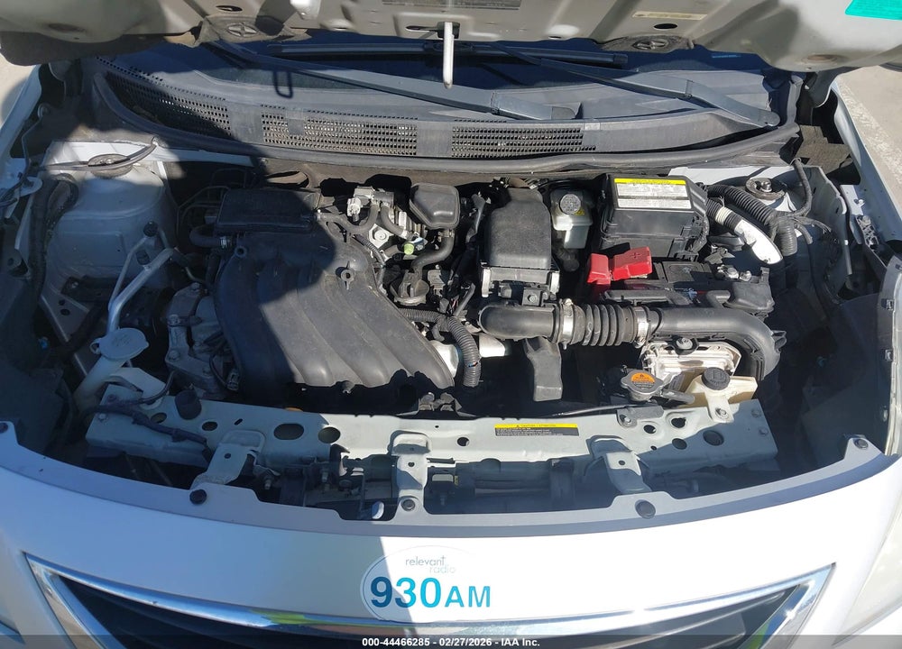 2013 NISSAN VERSA 1.6 SV VIN: 3N1CN7AP8DL865880