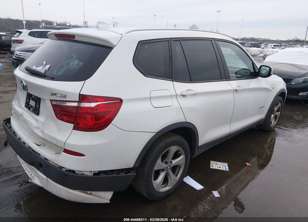 2011 BMW X3 XDRIVE28I VIN: 5UXWX5C53BL715820