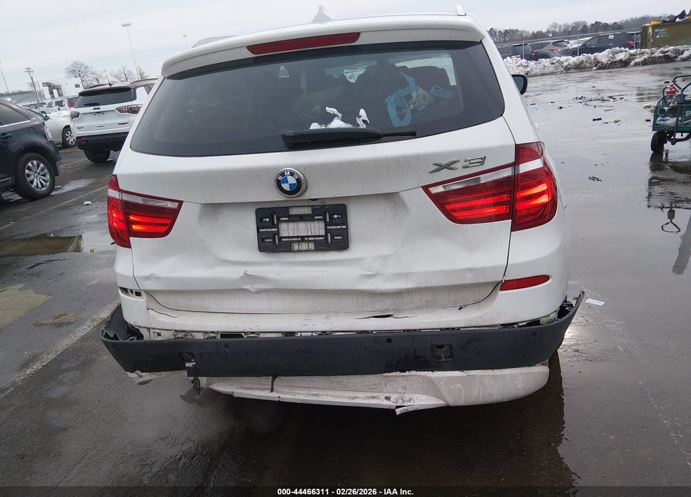 2011 BMW X3 XDRIVE28I VIN: 5UXWX5C53BL715820