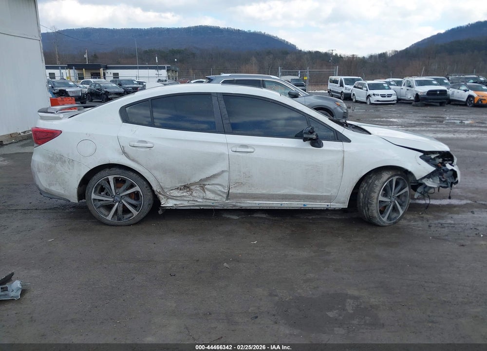 2021 SUBARU IMPREZA SPORT VIN: 4S3GKAM63M3606121