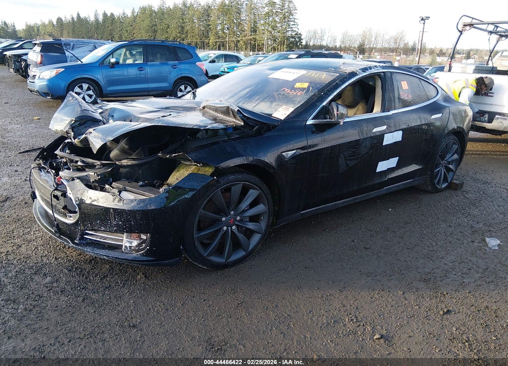 2014 TESLA MODEL S VIN: 5YJSA1S17EFP30384