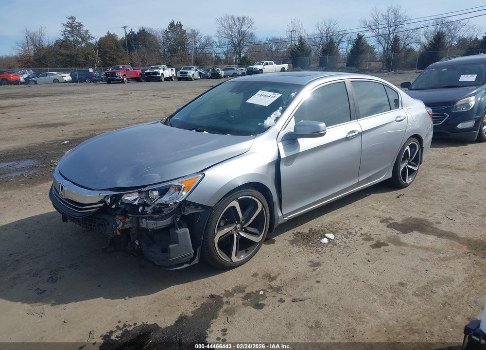 2016 HONDA ACCORD EX-L VIN: 1HGCR2F9XGA158808