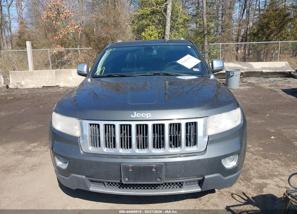 2011 JEEP GRAND CHEROKEE LIMITED VIN: 1J4RR5GT6BC723163