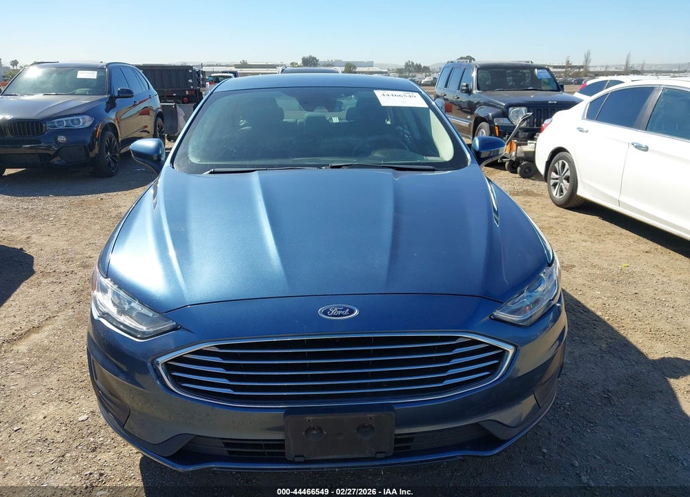 2019 FORD FUSION SE VIN: 3FA6P0HD6KR219342