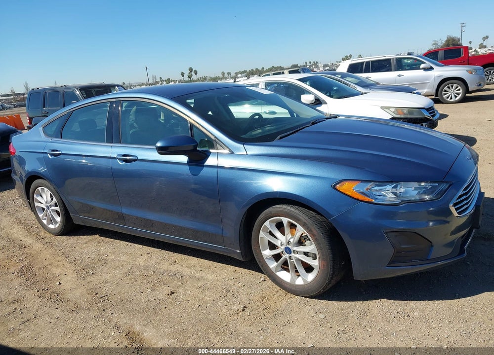 2019 FORD FUSION SE VIN: 3FA6P0HD6KR219342