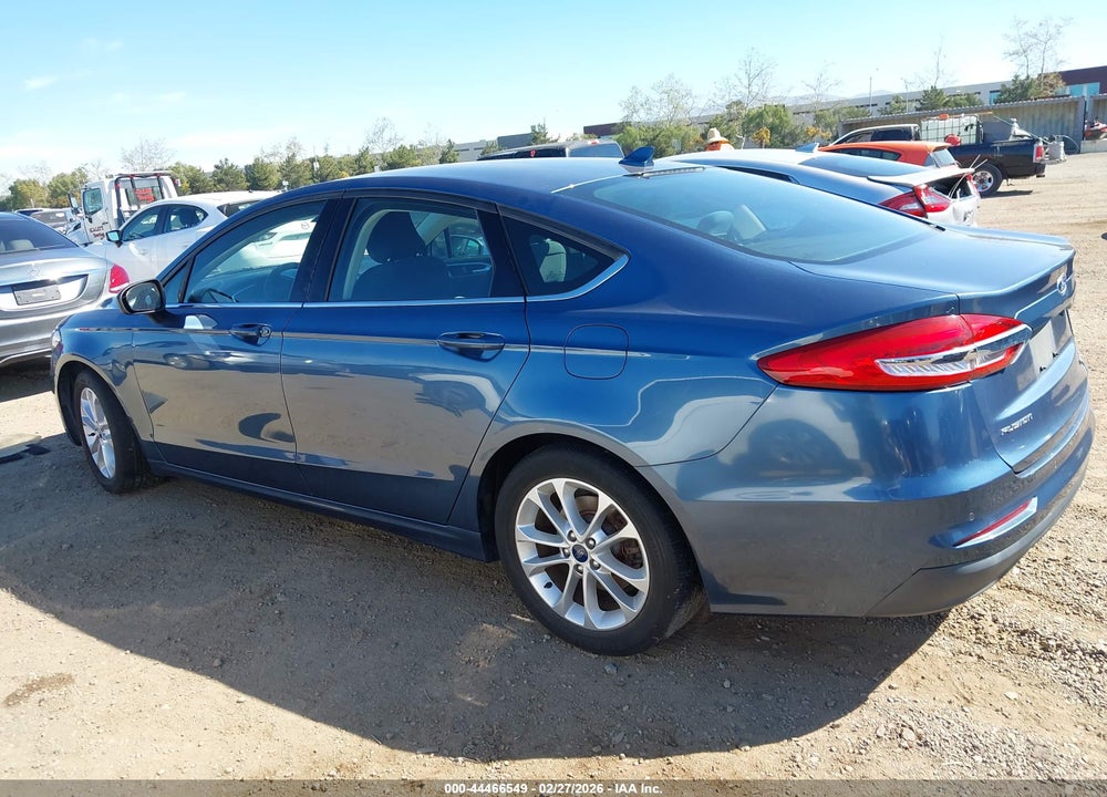 2019 FORD FUSION SE VIN: 3FA6P0HD6KR219342