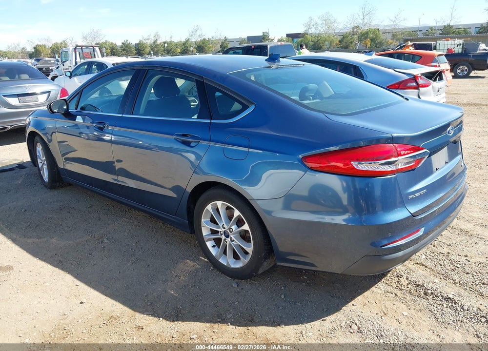 2019 FORD FUSION SE VIN: 3FA6P0HD6KR219342
