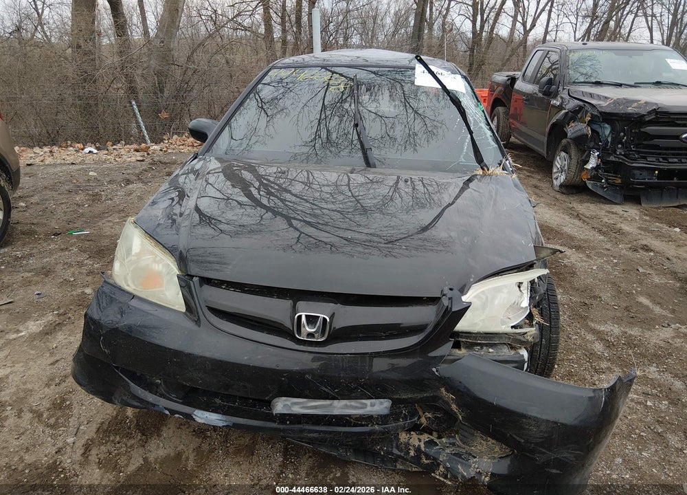 2004 HONDA CIVIC LX VIN: 2HGES16524H576961
