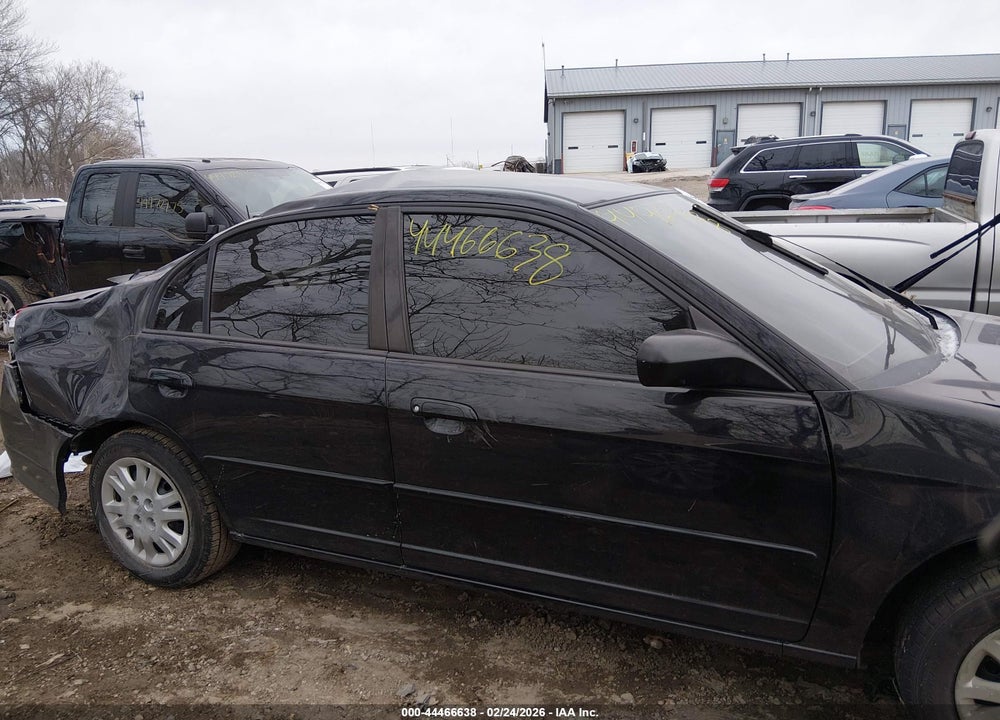 2004 HONDA CIVIC LX VIN: 2HGES16524H576961