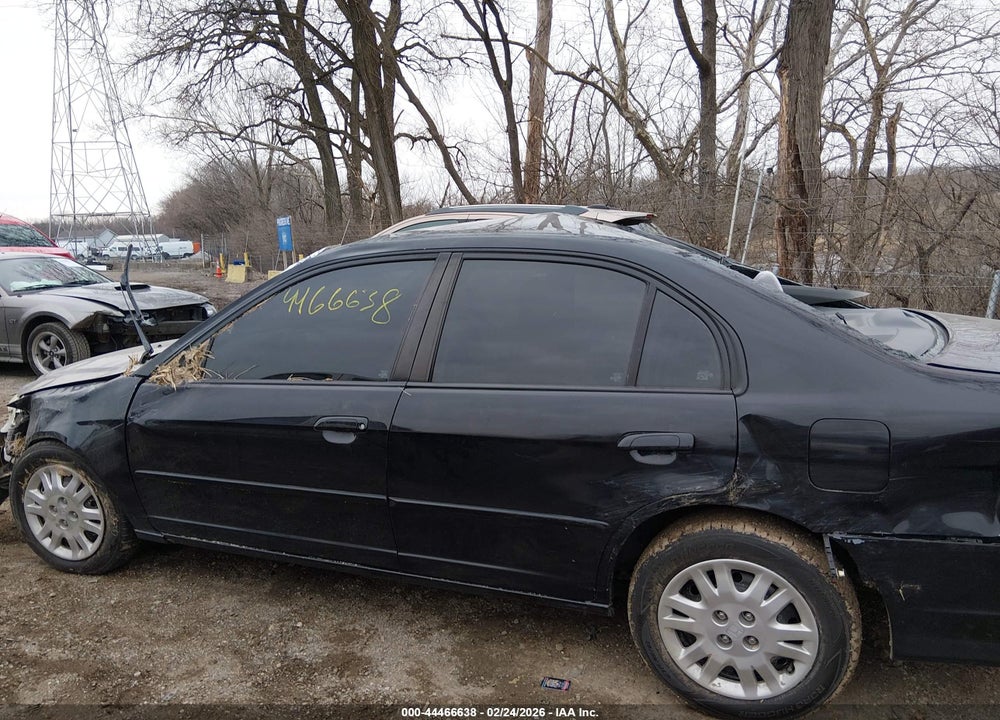 2004 HONDA CIVIC LX VIN: 2HGES16524H576961