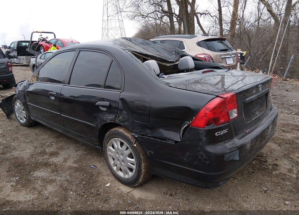 2004 HONDA CIVIC LX VIN: 2HGES16524H576961
