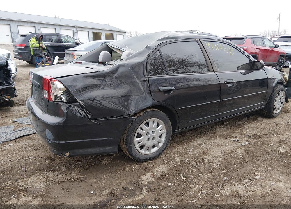 2004 HONDA CIVIC LX VIN: 2HGES16524H576961