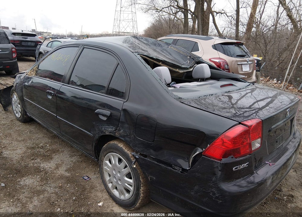 2004 HONDA CIVIC LX VIN: 2HGES16524H576961