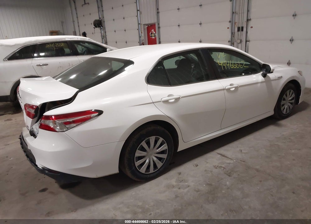 2018 TOYOTA CAMRY HYBRID LE VIN: 4T1B31HK3JU502020